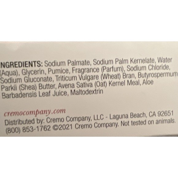 Cremo Exfoliating Body Bar With Shea Butter - Blue Cedar & Cypress - 6 ounce - Picture 3 of 3